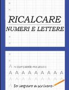 ricalcare numeri e lettere