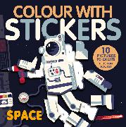 Colour With Stickers: Space