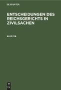 Entscheidungen des Reichsgerichts in Zivilsachen. Band 106