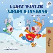 I Love Winter (English Portuguese Bilingual Children's Book - Portugal)