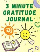3 Minute Gratitude Journal for Women: Gratitude Journal with Positive Affirmation - Practice Gratitude and Daily Reflection - Motivational quotes