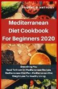 Mediterranean Diet Cookbook For Beginners 2020