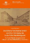 Die Böhme Fettchemie GmbH von ihrer Gründung bis in die frühe Nachkriegszeit