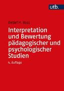 Interpretation und Bewertung pädagogischer und psychologischer Studien