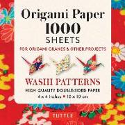 Origami Paper Washi Patterns 1,000 sheets 4" (10 cm)