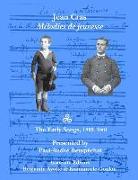Jean Cras: Mélodies de jeunesse, 1892-1901