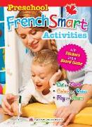 Preschool Frenchsmart Activities - Learning Workbook Activity Book for Preschool Grade Students - French Language Educational Workbook for Vocabulary