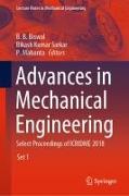 Advances in Mechanical Engineering: Select Proceedings of Icridme 2018