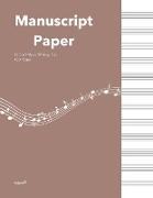 Standard Manuscipt Paper Notebook