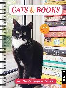 Cats & Books 16-Month 2021-2022 Weekly Engagement Calendar
