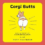 Corgi Butts 2022 Wall Calendar