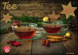 Tee-Adventskalender für Zwei 2022 - Teekalender - Adventskalender - Teesorten - Genusskalender - Advent-für-Zwei - 55,5 x 39 x 2 cm