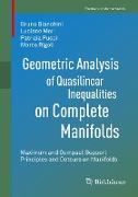 Geometric Analysis of Quasilinear Inequalities on Complete Manifolds