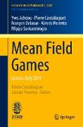 Mean Field Games