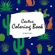 Cactus Coloring Book for Children (8.5x8.5 Coloring Book / Activity Book)