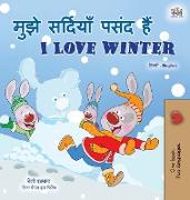 I Love Winter (Hindi English Bilingual Book for Kids)