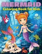 Mermaid Coloring Book For Kids