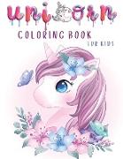 Unicorn coloring book for kids