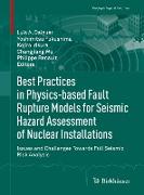 Best Practices in Physics-based Fault Rupture Models for Seismic Hazard Assessment of Nuclear Installations