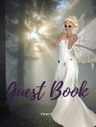 Guest Book - White Fairy Themed for any occasions