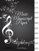 Elegant Blank Sheet Music Notebook