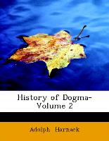 History of Dogma- Volume 2