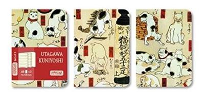 Notebooks Utagawa Kuniyoshi (Set of 3) - small