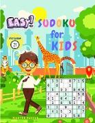 Easy Sudoku for Kids - The Super Sudoku Puzzle Book Volume 21