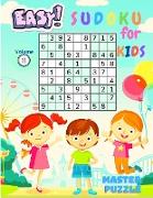 Easy Sudoku for Kids - The Super Sudoku Puzzle Book Volume 11