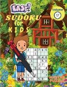 Easy Sudoku for Kids - The Super Sudoku Puzzle Book Volume 17