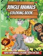 Jungle Animals Coloring Book