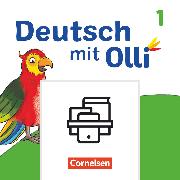 Deutsch mit Olli, Erstlesen - Ausgabe 2021, 1. Schuljahr, Lauttabelle in Druckschrift, 10 Stück im Paket