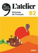 L'atelier, Méthode de Français, B2, Kursbuch mit DVD-ROM und Code für das digitale Kursbuch