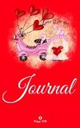 Journal for Girls ages 10+|Girl Diary |Journal for teenage girl | Dot Grid Journal | Hardcover | Red cover | 122 pages |6x9 Inches