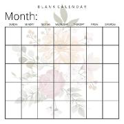 Blank Calendar