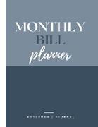 Monthly Bill Planner: Finance Monthly & Weekly Budget Planner Expense - Tracker Bill Organizer Book - Bill Payment Organizer- Bill Payment T