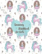 Drawing sketchbook for girls