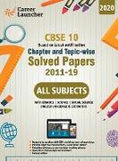 CBSE Class X 2020 - Chapter and Topic-wise Solved Papers 2011-2019
