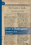 Error in Shakespeare