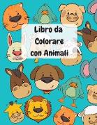 Libro da Colorare per Bambini - Animali incredibili