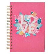 Large Wire Journal Love 1 Cor