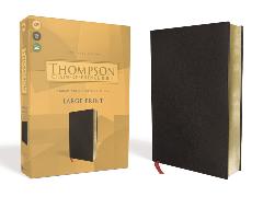 KJV, Thompson Chain-Reference Bible, Large Print, Bonded Leather, Black, Red Letter