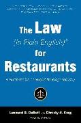 The Law (in Plain English) for Restaurants: A Guide for the Food and Beverage Industry