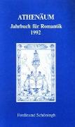 Athenäum. Jahrbuch für Romantik 1992