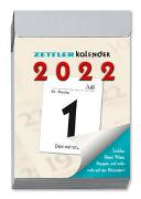Tagesabreißkalender S 2022 - 4,1x5,9 cm - 1 Tag auf 1 Seite - mit Sudokus, Rezepten, Rätseln uvm. auf den Rückseiten - Bürokalender 301-0000