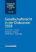 Gesellschaftsrecht in der Diskussion 2020