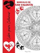 Mandalas de San Valentín Libro para Colorear