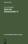Reichs-Pressgesetz