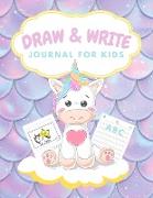 Draw and write journal for kids