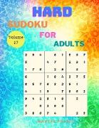 Hard Sudoku for Adults - The Super Sudoku Puzzle Book Volume 17